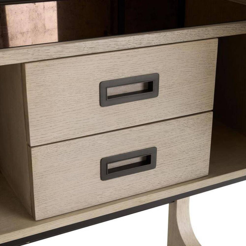 Jermaine Solid Wood Bar Cabinet