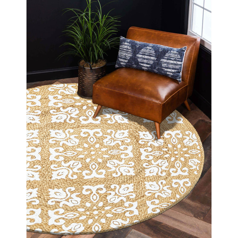 Tapis brun clair Palas Denizli 3 pi 0 po x 3 pi 0 po