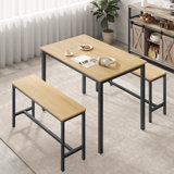 Tuleah 4 - Person Four Leg Dining Set