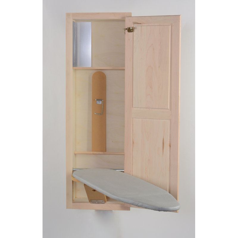 Wood Built-In Ironing Center