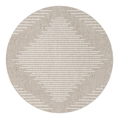 Tapis intérieur / extérieur gris Ava-Mary