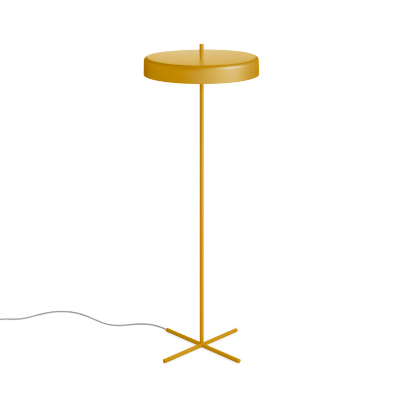 Bobber LED Floor Lamp, Mustard
