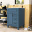 Meuble-lavabo avec lavabo, 2 tiroirs et tablette réglable