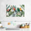 Perroquets de safari tropical sur toile-1719148433