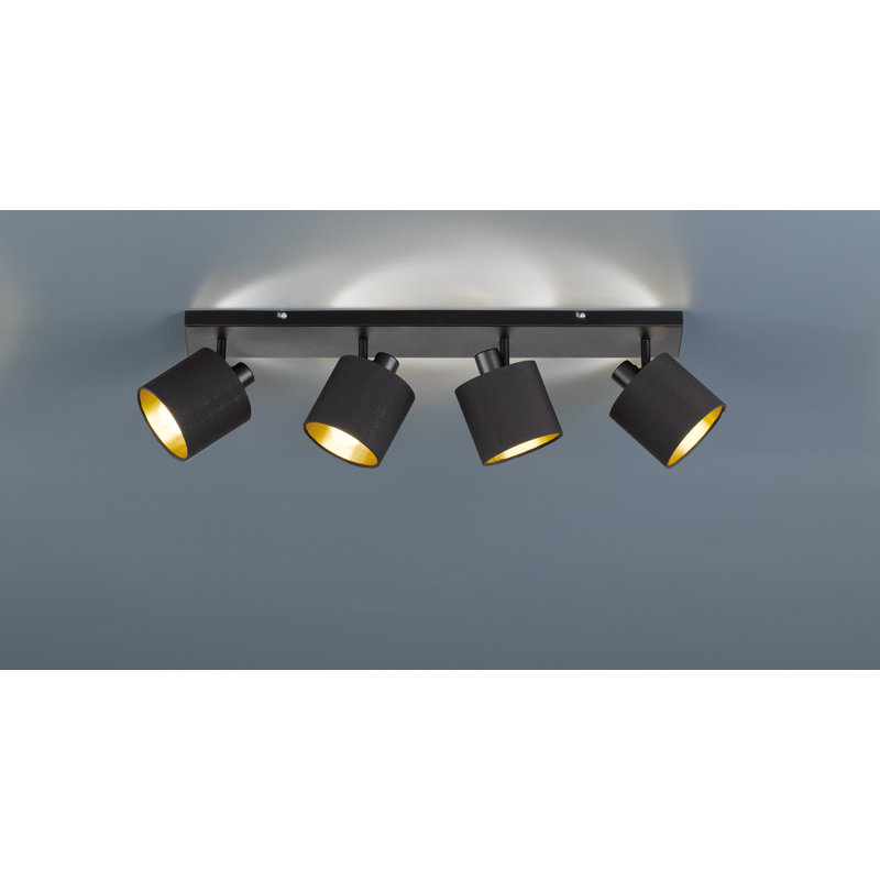Norhad 70Cm 4-Light Track Kit, Black Gold