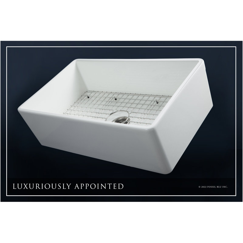 Luxury 33" L x 20" W Dual Mount Kitchen Sink with Basket Strainer, Stainless Steel Accessories