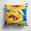 Housse de coussin d'extérieur carré Sunflowers