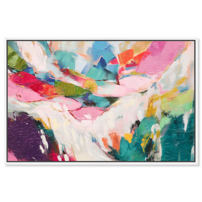 Vibrant Soul II Living Room Art Canvas Print by Art Remedy