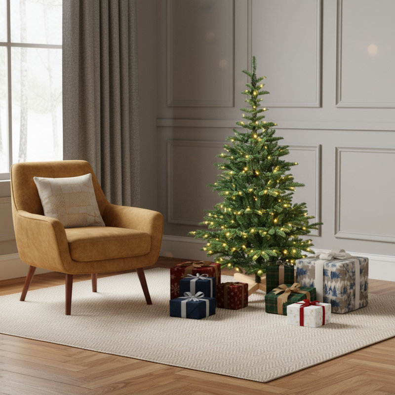 Sapin de Noël illuminé 5 pi