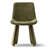 Hennigan Upholstered Dining Chairs with Sculptural Base-116574592