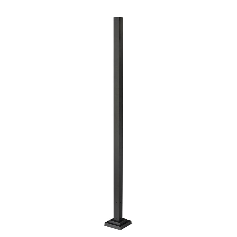 Poteau 96 po Almee, Bronze huilé