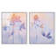 Lavender Shadows Set High-Gloss Frameless Acrylic Glass Wall Art Floral & Botanical Print by Oliver Gal, Ready to Hang, 16 x 20-2022104169-2022104171