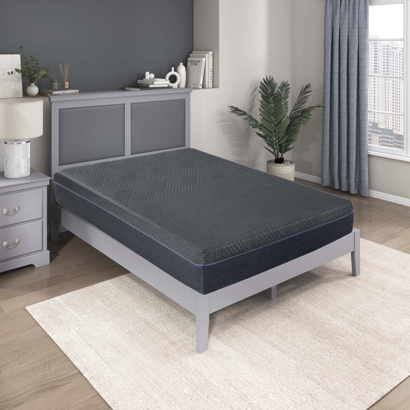 Matelas en mousse viscoélastique imprégnée de gel 11 pouces pour grand lit, Grand lit