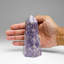 Genuine Polished Lepidolite Point From Madagascar (1.1 Lbs)