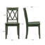 Deni 17" Wide Cross Back Dining Chairs-2081886375