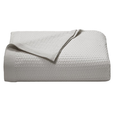 Couverture réversible en coton uni Nautica Baird