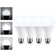 3 Way A21 LED Light Bulbs, 40/60/100W Equivalent, E26 Medium Screw Base