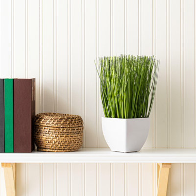 Artificial Green Potted Grass.