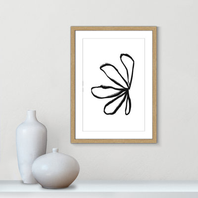 Line Drawing Collection " Petals " by Leah Straatsma
