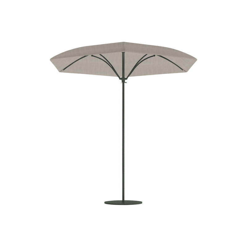 Trace 110'' W Sunbrella® Umbrella, Manual Lift, Greco, Sparkling Water