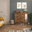 Armoire de rangement pour chaussures 16 paires avec tiroirs rabattables et miroir, armoire de rangement étroite pour chaussures