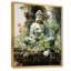 Art bouddhiste vert, art bouddhas sur toile-1939517002-1939516993