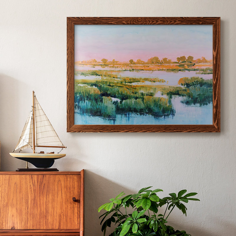 Marshland View I, reproduction d'art sur toile, Érable, H 22 po x l 32 po