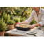 Plat rétro vintage noir mat carré, casserole en céramique de 12 x 9,4 pouces, moule à Lasagne profond de 3,25 L avec poignées, plat de cuisson en grès du four à la table