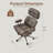 High Back Ergonomic Desk Chair, Breathable Office Chair With Lumbar Support And Rocking Function, Big And Tall Executive Pc Chair-1258562524