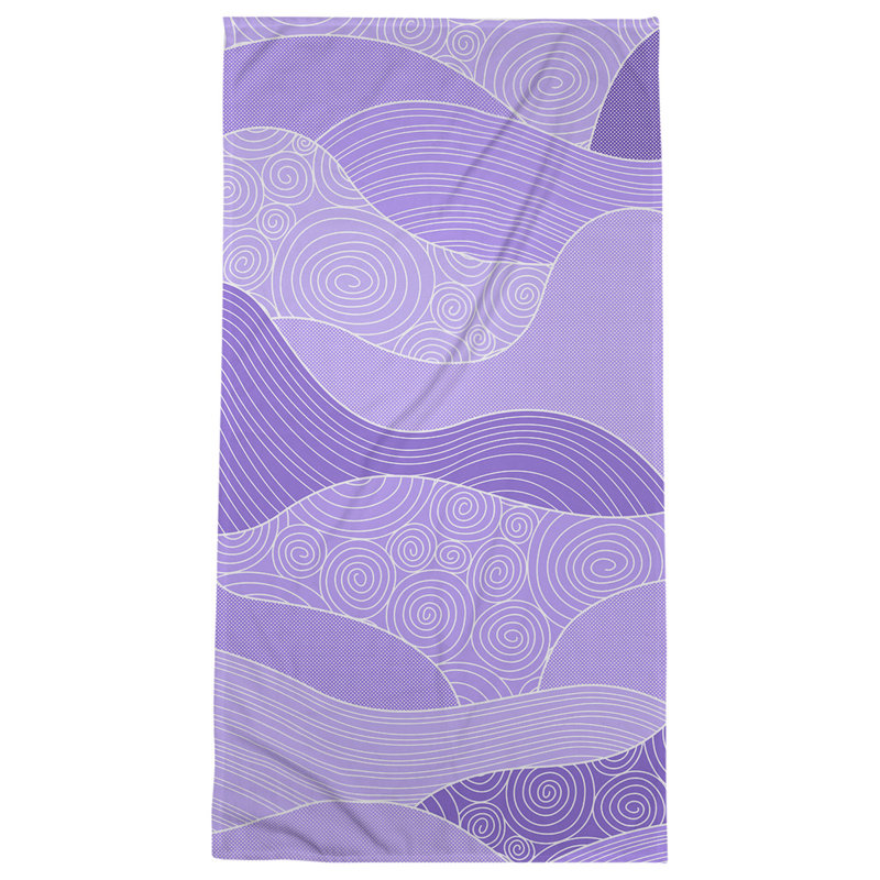 Katelyn Elizabeth Bath Towel, Purple