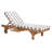 Jivera Outdoor Eucalyptus Wood Chaise Lounge , Cushion Included-1286157973