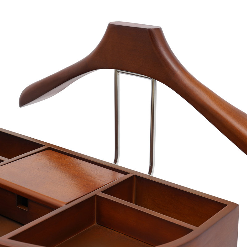 Wood Suit Rack