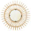 Isacc Wood Flat Wall Mirror-1649555199