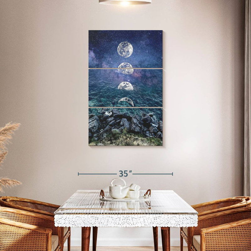 Oberle Moon Galaxy, 32" H x 20" W