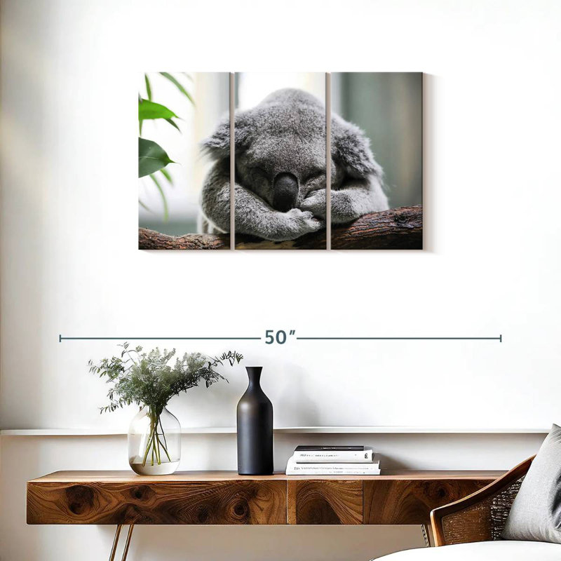 Brampt Napping Koala, 20" H x 33" W