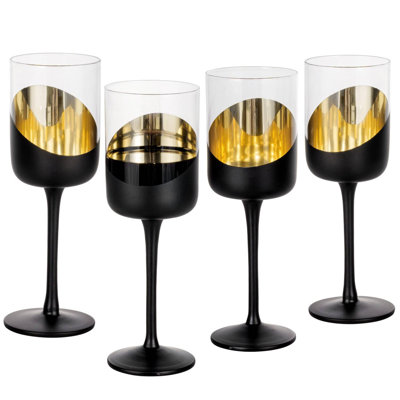 4 Piece 414ml Wine Glass Set