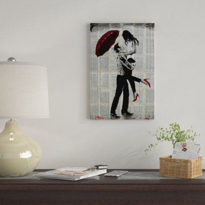 « love rain », reproduction sur toile