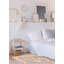 Tapis moderne gris Oushak 5 pi 0 po x 7 pi 11 po