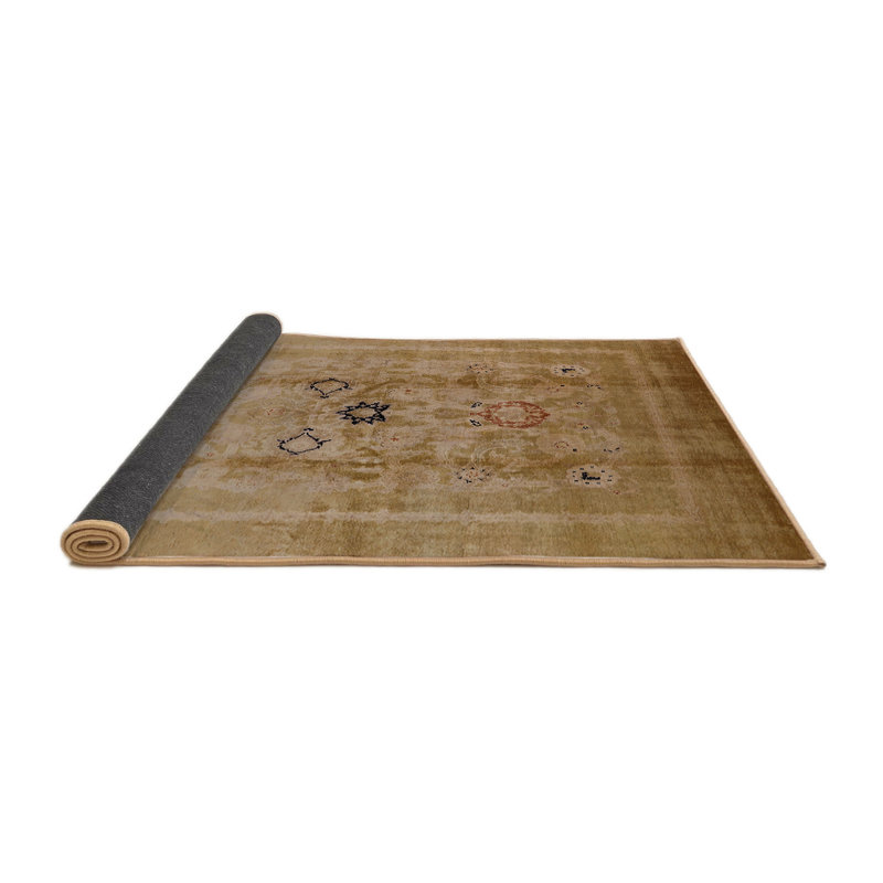 Tapis oriental beige, Rond 8 pi