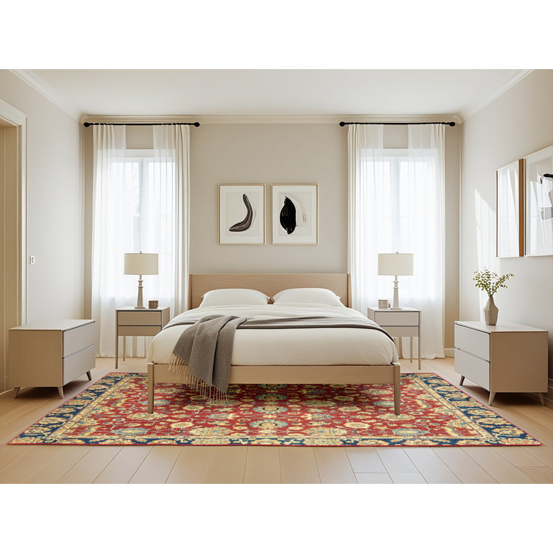 Abstract Indoor Rug, Rectangle 5' x 8'