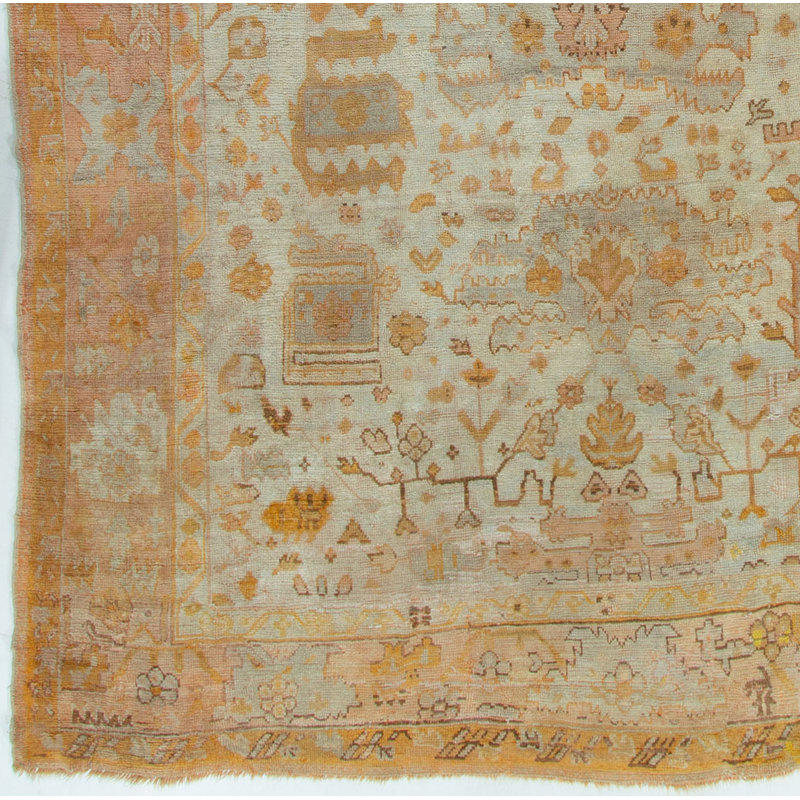 One-of-a-Kind 11'5" X 13'2" Hand Knotted Area Rug