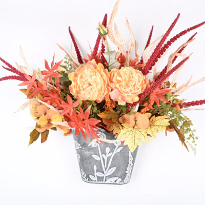 Artificial Floral Arrangement in Pot