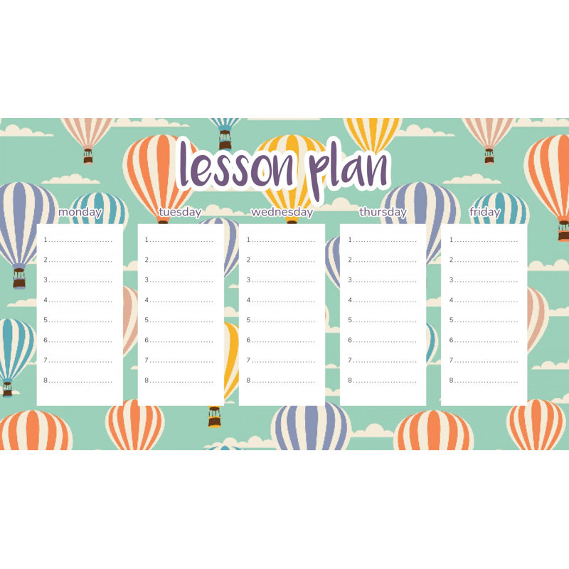Magnetic Lesson Plan Balloon Trip