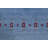 Blue Handmade Gabbeh Indian Runner Rug 3x10