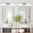 Dimmable Black LED Bathroom Vanity Wall Light, Modern Mirror Lighting-327943059