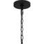 Lustre noir mat 5 lumières Legare