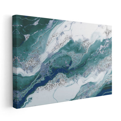 Rivers of Blue - reproduction d'art sur toile