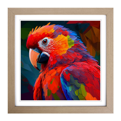 Parrot Fauvism - Framed Print