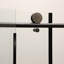 Porte de douche coulissante simple demi-cadre l 44 à 48 po x H 76 po-55193846