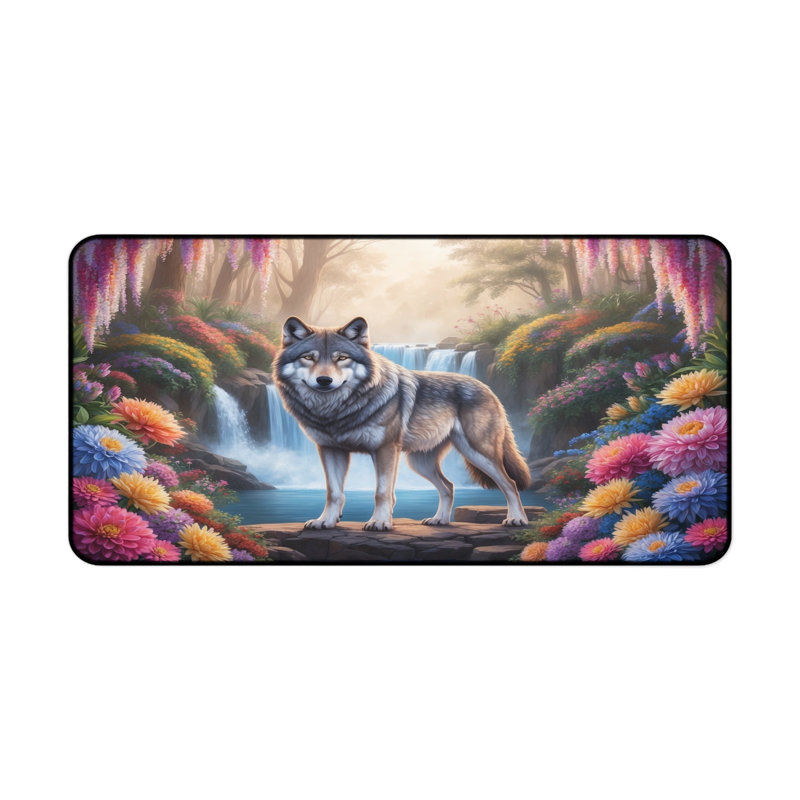 Polyester Desk Pad, 14.4x12.1